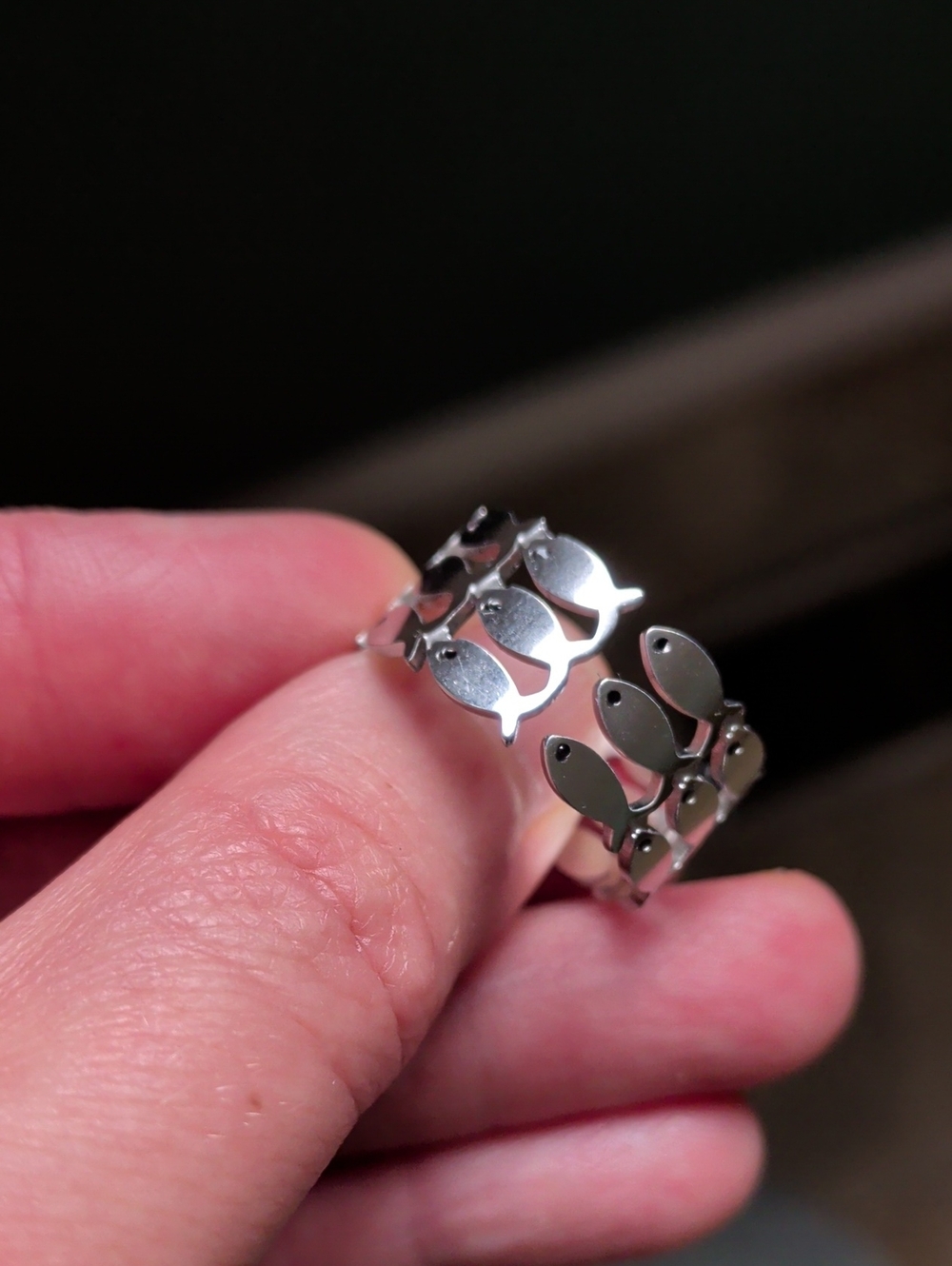 💙4/20 Hope Rings Fish Ring - Picture 7 of 8